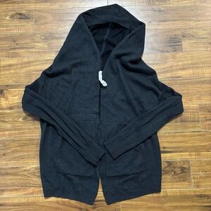 Lululemon Cabin Yogi Wrap | Cashmere Blend Knit Sweater Size 4